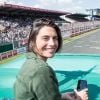 Alessandra Sublet : Radieuse et aux anges pour sa plus grande passion