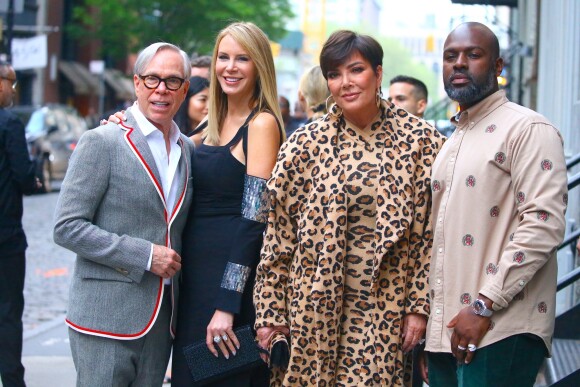Tommy Hilfiger et sa femme Dee Ocleppo, Kris Jenner et son compagnon Corey Gamble - Soirée de lancement de la collection de parfums de Carine Roitfeld à New York le 4 mai 2019.