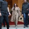 Kim Kardashian quitte l'hôtel Ritz à Paris, le 5 mars 2019. © Cyril Moreau/Bestimage