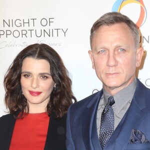 Info - Rachel Weisz et Daniel Craig attendent leur premier enfant - Daniel Craig et sa femme Rachel Weisz à la 11ème soirée annuelle Opportunity Network à New York, le 9 avril 2018 