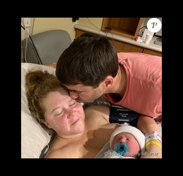 Amy Schumer annonce la naissance de son fils sur Instagram, lundi 6 mai 2019.