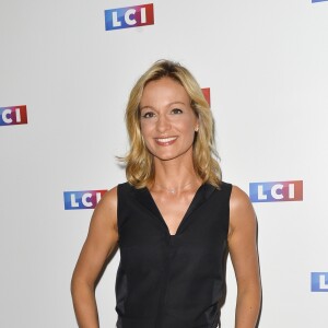 Audrey Crespo-Mara lors du photocall de la conférence de rentrée de la chaine LCI à Boulogne Billancourt le 30 août 2017. © Coadic Guirec / Bestimage