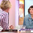 Eglantine Emeyé face à Anne-Elisabeth Lemoine dans "C à vous", France 5, 7 mai 2019
