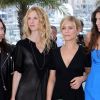 Marina Foïs et l'équipe du film Polisse au Festival de Cannes 2011