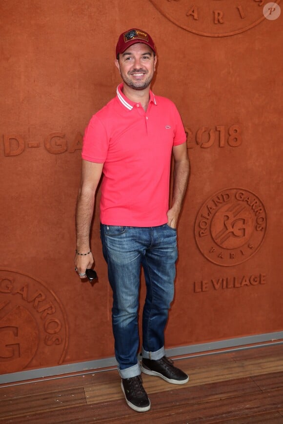 Jarry au village des Internationaux de France de Tennis de Roland Garros à Paris le 3 juin 2018. © Dominique Jacovides-Cyril Moreau / Bestimage