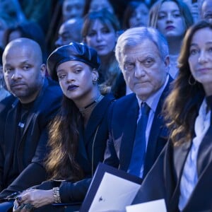 Kate Moss, Rihanna et Sidney Toledano - Défilé de mode prêt-à-porter Automne-Hiver 2017-2018 "Christian Dior" à Paris le 3 mars 2017. © Olivier Borde / Bestimage