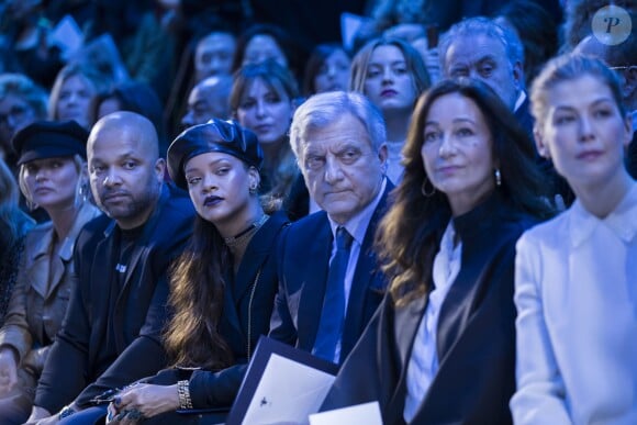 Kate Moss, Rihanna et Sidney Toledano - Défilé de mode prêt-à-porter Automne-Hiver 2017-2018 "Christian Dior" à Paris le 3 mars 2017. © Olivier Borde / Bestimage