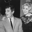 Tony Curtis  et Doris Day sur le tournage de Midnight Lace en 1960.