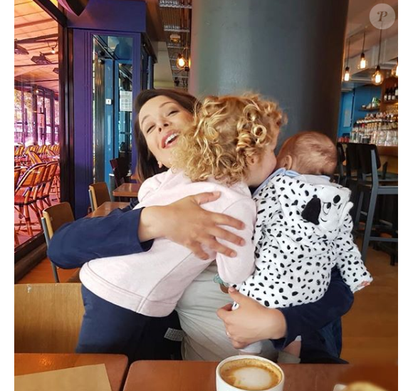 Daniela Martins avec ses deux enfants - Instagram, 2 mai 2019