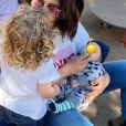 Daniela Martins pose avec son fils et sa fille - Instagram, 25 avril 2019