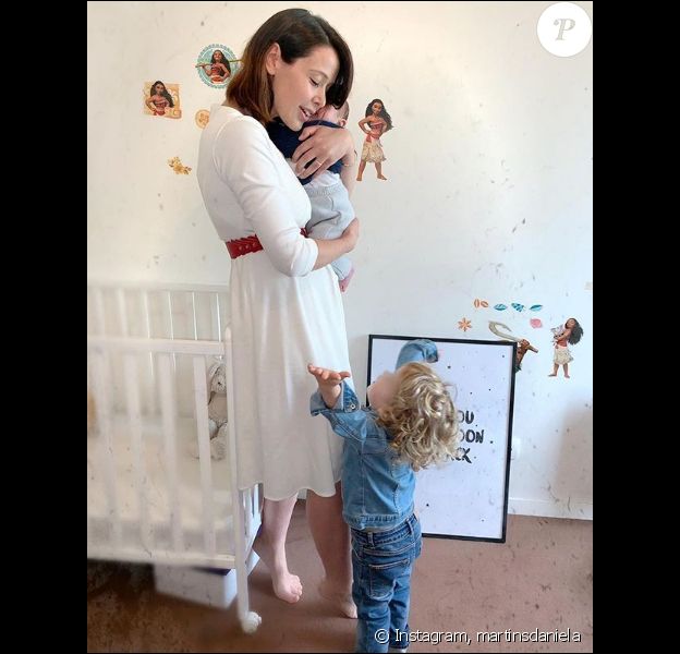Daniela Martins et ses bébés - Instagram, 15 avril 2019