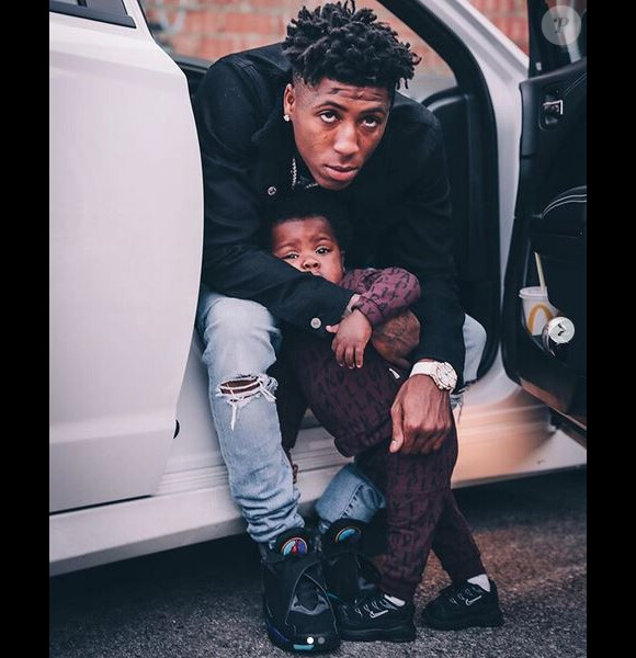 Le rappeur NBA YoungBoy. 2019.