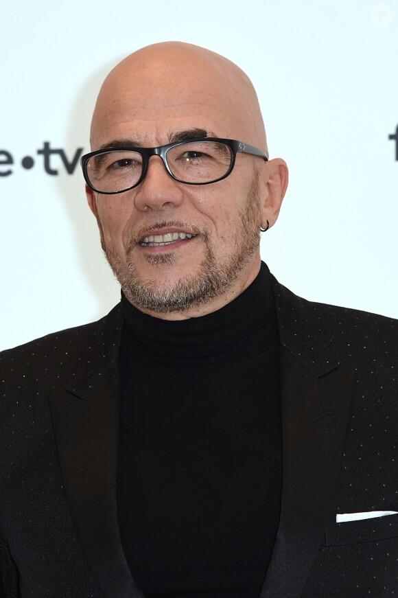 Pascal Obispo, parrain de l'édition 2018 du Téléthon lors de la conférence de presse du Téléthon 2018 dans les locaux de France Télévision à Paris le 8 novembre 2018. © Giancarlo Gorassini / Bestimage