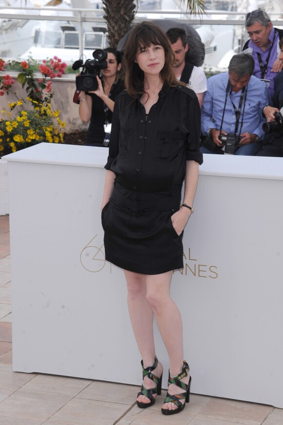 Charlotte Gainsbourg - Photocall du film Melancholia en 2011 au Festival de Cannes
