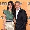 George Clooney à Rome : soirée tapis rouge réussie avec Amal Clooney