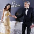 George et Amal Clooney à la soirée Omega, Kennedy Space Center en Floride, le 9 mai 2019.