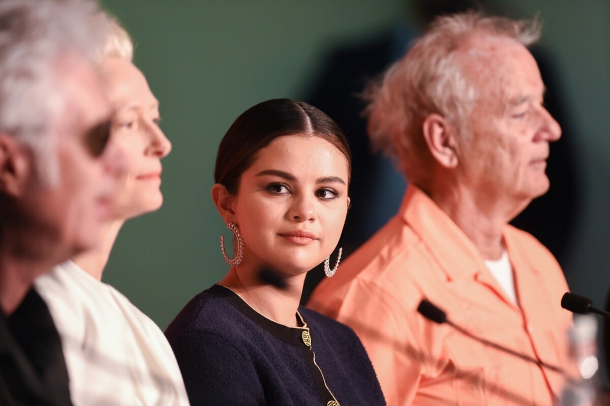 Photo Tilda Swinton Selena Gomez Bill Murray à La Conférence De