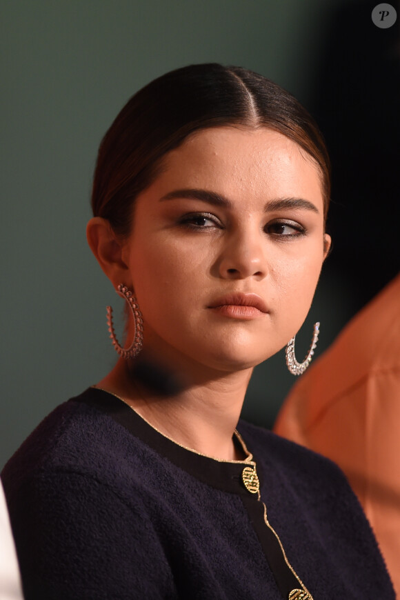 Selena Gomez à la conférence de presse du film "The Dead Don't Die »lors du 72ème Festival International du film de Cannes. Le 15 mai 2019 © Jacovides-Moreau / Bestimage  Press conference for the movie "The Dead Don't Die" during the 72nd Cannes International Film festival. On may 15th 201915/05/2019 - Cannes