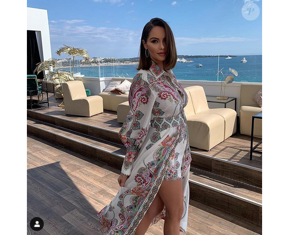 Nabilal dévoile une nouvelel coiffure et une jolie tenue à Cannes. Mai 2019.