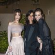 Bella Hadid, Emmanuelle Alt et Eva Herzigova assistent à la soirée "Dior Vogue" chez "Fred l'écailler" en marge du 72ème Festival International du Film de Cannes. Le 15 mai 2019 © Olivier Borde / Bestimage