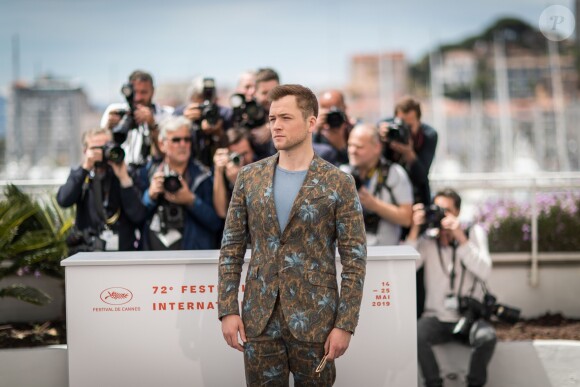 Taron Egerton au photocall du film Rocketman (Hors compétition) lors du 72ème Festival International du film de Cannes. Le 16 mai 2019 © Jacovides-Moreau / Bestimage