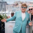 Elton John lors du photocall du film Rocketman (Hors compétition) lors du 72ème Festival International du film de Cannes. Le 16 mai 2019 © Jacovides-Moreau / Bestimage