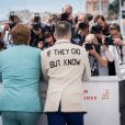Elton John, son mari David Furnish au photocall du film Rocketman (Hors compétition) lors du 72ème Festival International du film de Cannes. Le 16 mai 2019 © Jacovides-Moreau / Bestimage