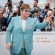 Elton John lors du photocall du film Rocketman (Hors compétition) lors du 72ème Festival International du film de Cannes. Le 16 mai 2019 © Jacovides-Moreau / Bestimage