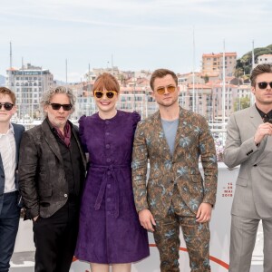 Guest, Kit Connor, Dexter Fletcher, Bryce Dallas Howard, Taron Egerton, Richard Madden, guets au photocall du film Rocketman (Hors compétition) lors du 72ème Festival International du film de Cannes. Le 16 mai 2019 © Jacovides-Moreau / Bestimage  Photocall for the movie Rocketman during the 72nd Cannes International Film festival. On may 16th 201916/05/2019 - Cannes