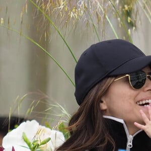 Eva Longoria et son fils Santiago lors du 72ème Festival International du Film de Cannes le 17 mai 2019.