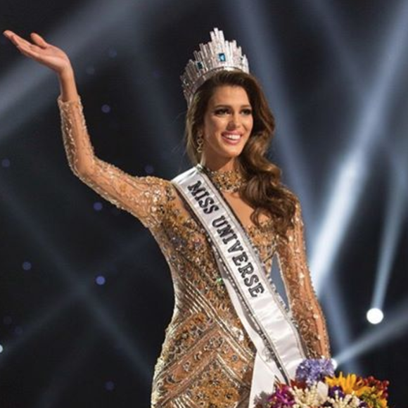 Iris Mittenaere, Miss France 2016, a été couronnée Miss Univers 2016 à Manille le 30 janvier 2017. Photo Instagram.