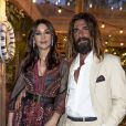 Monica Bellucci (habillée en Dior) et son compagnon Nicolas Lefebvre - People à la soirée "Dior Vogue" chez "Fred l'écailler" lors du 72ème Festival International du Film de Cannes. Le 15 mai 2019 © Olivier Borde / Bestimage