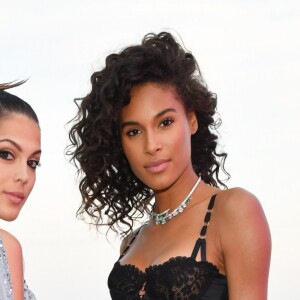 Iris Mittenaere, Cindy Bruna - Cocktail - Soirée De Grisogono "Technicolor" à l'hôtel Eden Roc au Cap d'Antibes lors du 72ème Festival International du Film de Cannes, le 21 mai 2019. © Bruno Bebert/Bestimage