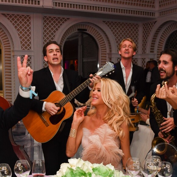 Exclusif - Victoria Silvstedt - Intérieur - Soirée De Grisogono "Technicolor"" à l'hôtel Eden Roc au Cap d'Antibes lors du 72ème Festival International du Film de Cannes, le 21 mai 2019. © Bruno Bebert/Bestimage