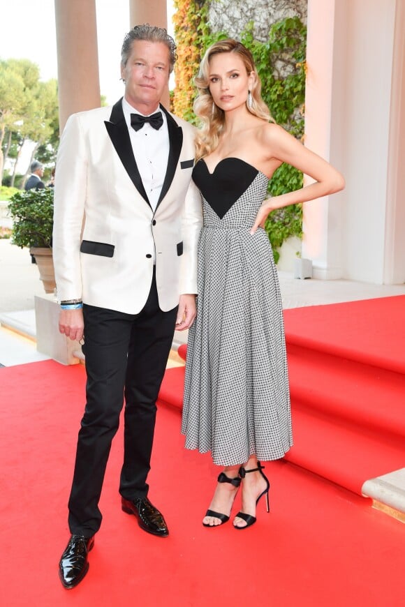 Natasha Poly et son mari Peter Bakker - Photocall - Soirée De Grisogono " Technicolor " à l'hôtel Eden Roc au Cap d'Antibes lors du 72ème Festival International du Film de Cannes, le 21 mai 2019. © Bruno Bebert/Bestimage