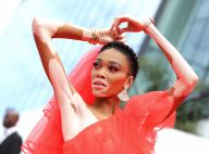 Winnie Harlow : Sensationnelle à Cannes, topless sous une robe transparente