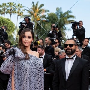 Nabilla Benattia (enceinte) - Montée des marches du film "Roubaix, une lumière (Oh Mercy!)" lors du 72ème Festival International du Film de Cannes. Le 22 mai 2019 © Borde / Bestimage