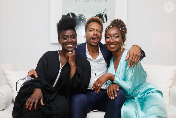 Exclusif - Aïssa Maïga, Gary Dourdan, Nadège Beausson-Diagne - Dîner privé des collectifs "Noire n'est pas mon métier" et "Même pas peur" à la suite Kering de l'hôtel Barrière le Majestic lors du 72ème Festival International du Film de Cannes le 22 mai 2019 © Christophe Clovis/Bestimage