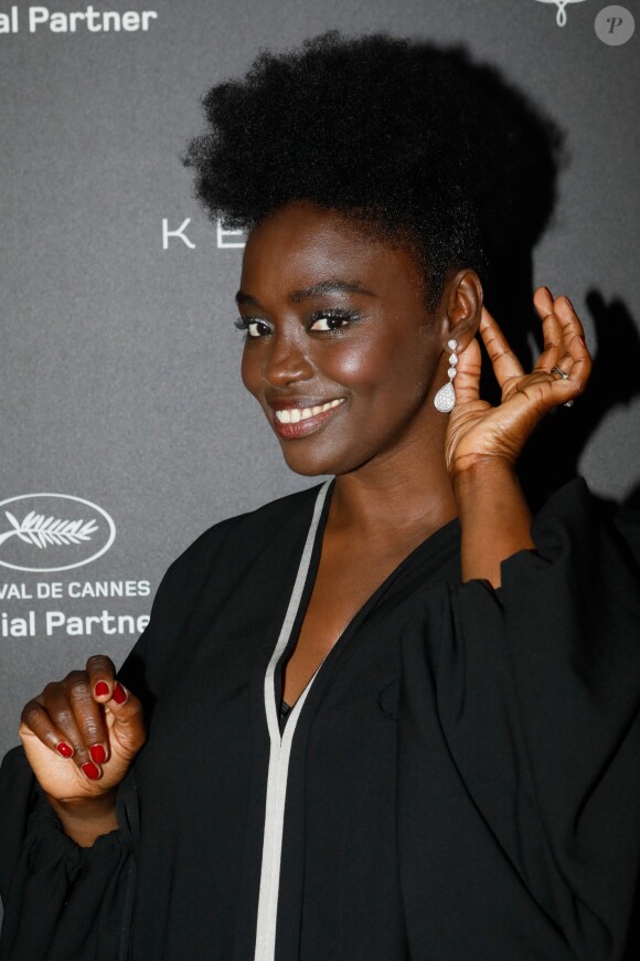 Exclusif - Aïssa Maïga - Dîner privé des collectifs "Noire n'est pas mon métier" et "Même pas peur" à la suite Kering de l'hôtel Barrière le Majestic lors du 72ème Festival International du Film de Cannes le 22 mai 2019 © Christophe Clovis/Bestimage