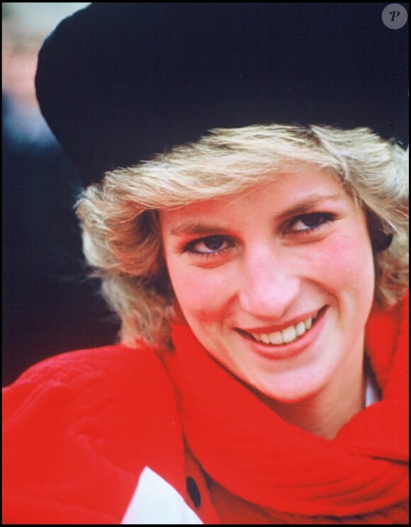 La princesse Lady Diane le 19 février 1986.