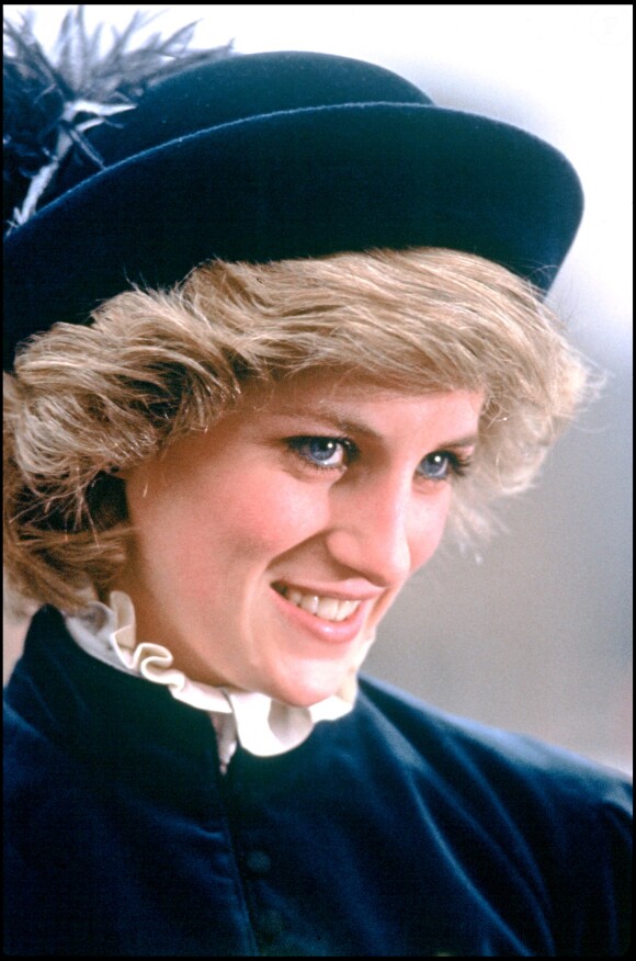 La princesse Lady Diane le 12 mars 1985.