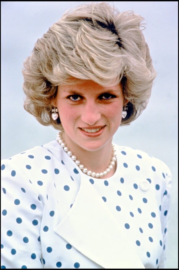 La princesse Diana à Venise le 10 mai 1985.
