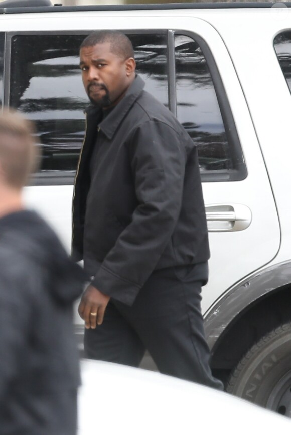 Kanye West - Les Kardashians arrivent à la messe dominicale de Kanye West à Los Angeles, le 26 mai 2019.