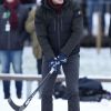 Le prince William, duc de Cambridge a commencé son séjour scandinave en assistant à un match de hockey à Stockholm, Suède, le 30 janvier 2018.