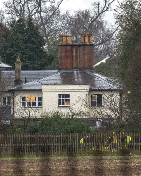 Frogmore Cottage, la nouvelle demeure du prince Harry duc de sussex et de sa femme Meghan Markle duchesse de sussex à Windsor en Angleterre, le 18 février 2019