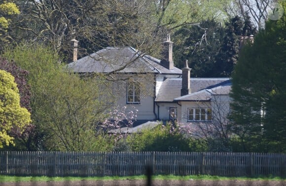 Illustration de la maison du prince Harry et Meghan Markle, Frogmore Cottage, à Windsor. Le duc et la duchesse de Sussex ont prévu de garder secret quelque temps la naissance de leur premier enfant avant de l'annoncer publiquement. Le 11 avril 2019