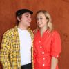 Zacharie Chasseriaud et sa compagne Chloé Jouannet au village lors des internationaux de tennis de Roland-Garros à Paris, France, le 1 juin 2019. © Jacovides-Moreau/Bestimage