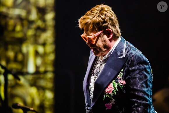 Elton John en concert à Vérone, le 29 mai 2019.