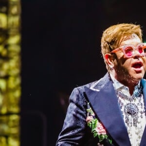 Elton John en concert à Vérone, le 29 mai 2019.