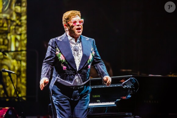 Elton John en concert à Vérone, le 29 mai 2019.
